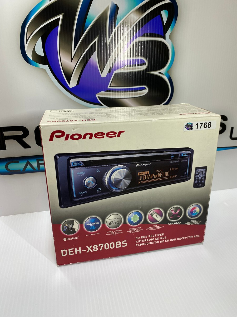 Pioneer DEH-X8700BS | Car Stereo Receiver | Single DIN