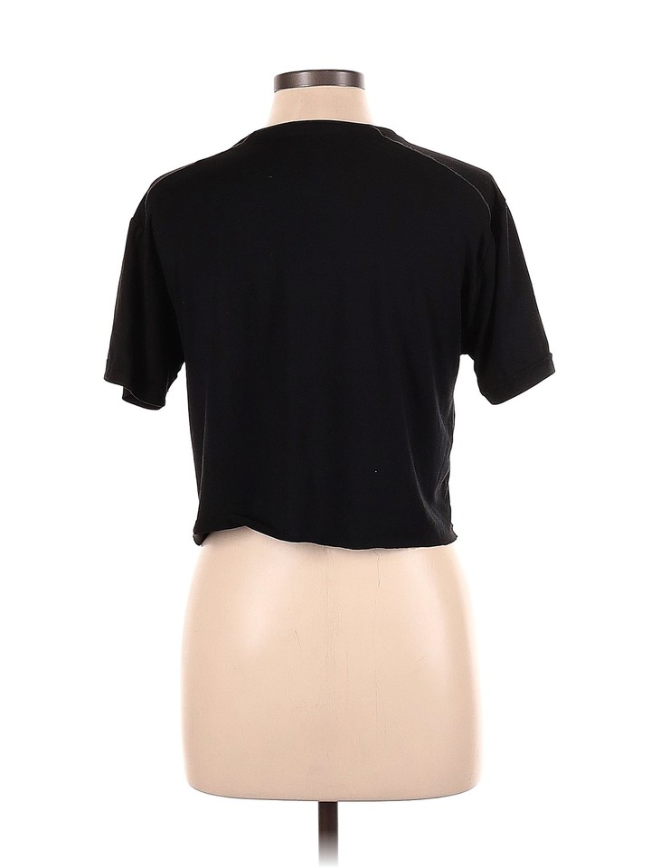 Hind Women Black Short Sleeve TShirt M eBay