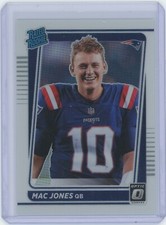 2021 Panini Donruss Optic Football Mac Jones Rated Rookie Holo