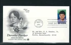 USA SC # 2698 Dorothy Parker FDC . Artcraft  Cachet