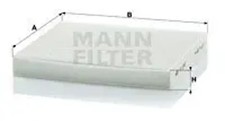Innenraumfilter Partikelfilter CU 2362 MANN-FILTER für HYUNDAI KIA