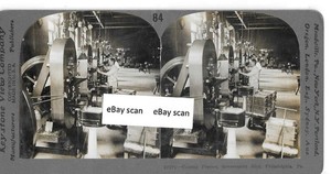 Real Photo Stereoview-Coin Presses, Philadelphia Mint, Pennsylvania