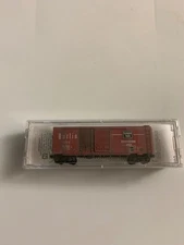 Micro-Trains N Scale Weathered CB&Q 40' Box Car MT 022 44 130 NIB
