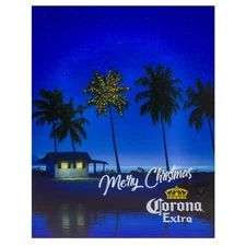 Northlight 18.75" Motion Activated Musical Lighted Corona Christmas Wall Art