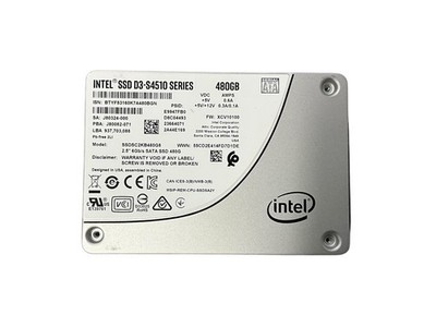 Intel DC S4500 480GB 2.5'' SATA III Internal Solid State Drive - Silver...
