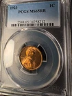 1923-P PCGS MS65RB-Blast 65RB !! Sharp Strike, Ver Nice Luster, Beautiful Fields