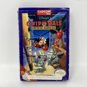 Disney's Chip 'N Dale Rescue Rangers Nintendo Entertainment System NES 1990 Juego