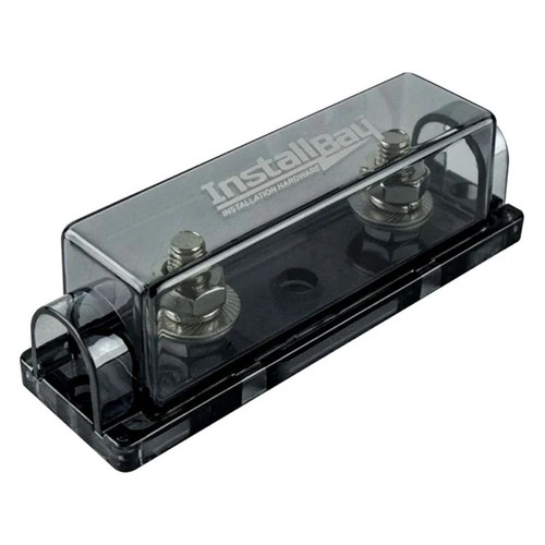 Install Bay ANLFH-10 Fuse Holder 1 x 4 AWG or 1 x 8 AWG In/Out