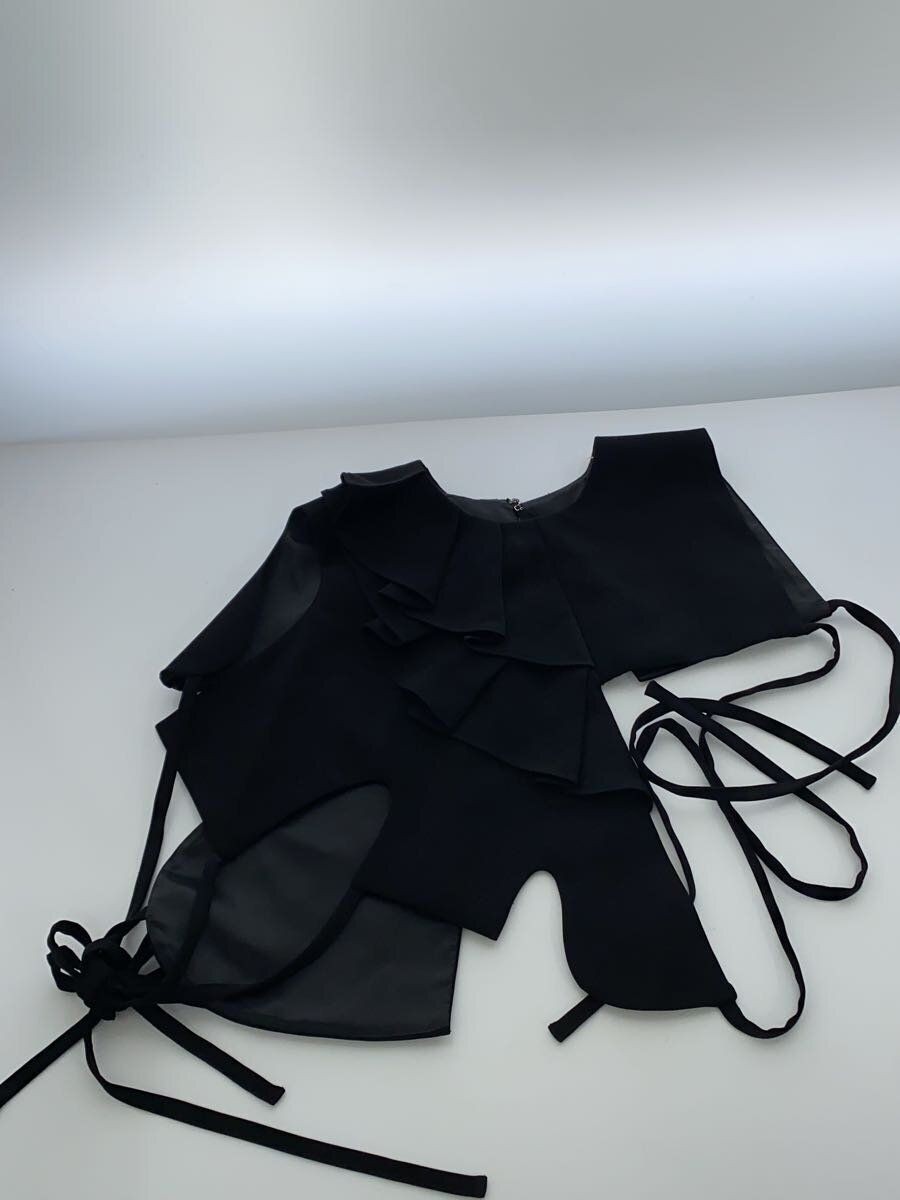 ENFOLD blouse long sleeve 38 polyester black 300HS230-2490