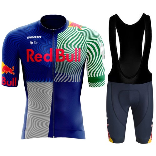 Completo ciclismo Red Bull Corto sportivo da uomo estivo - Foto 143 di 164
