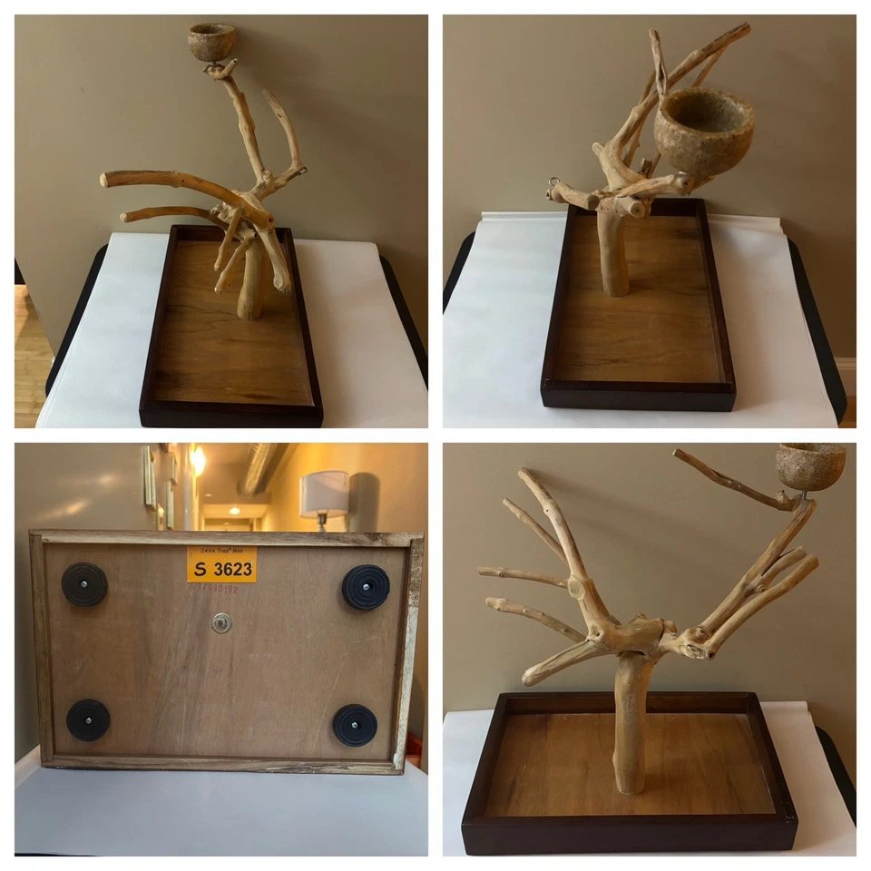 Java Tree Minis Medium Table Top Stand Playstand For Birds - Image 3 of 4