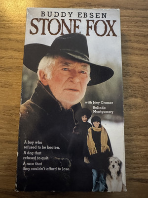 Stone Fox (VHS, 1987) Buddy Ebsen, Joey Cramer, Belinda Montgomery