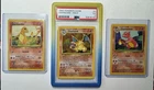 1999 POKEMON BASE SET UNLIMITED #4 CHARIZARD-HOLO PSA 5