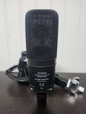 Audio-Technica AT4040 Condenser Microphone   Used   Studio Vocal Recording Mic