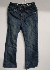 Children's Place Boys Medium Wash Boot Cut Adjustable Waist Denim, Size 7