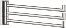 Swivel Hand Towel Holder 3 Bars Brushed Nickel, 304 Stainless Steel Hand Towel R