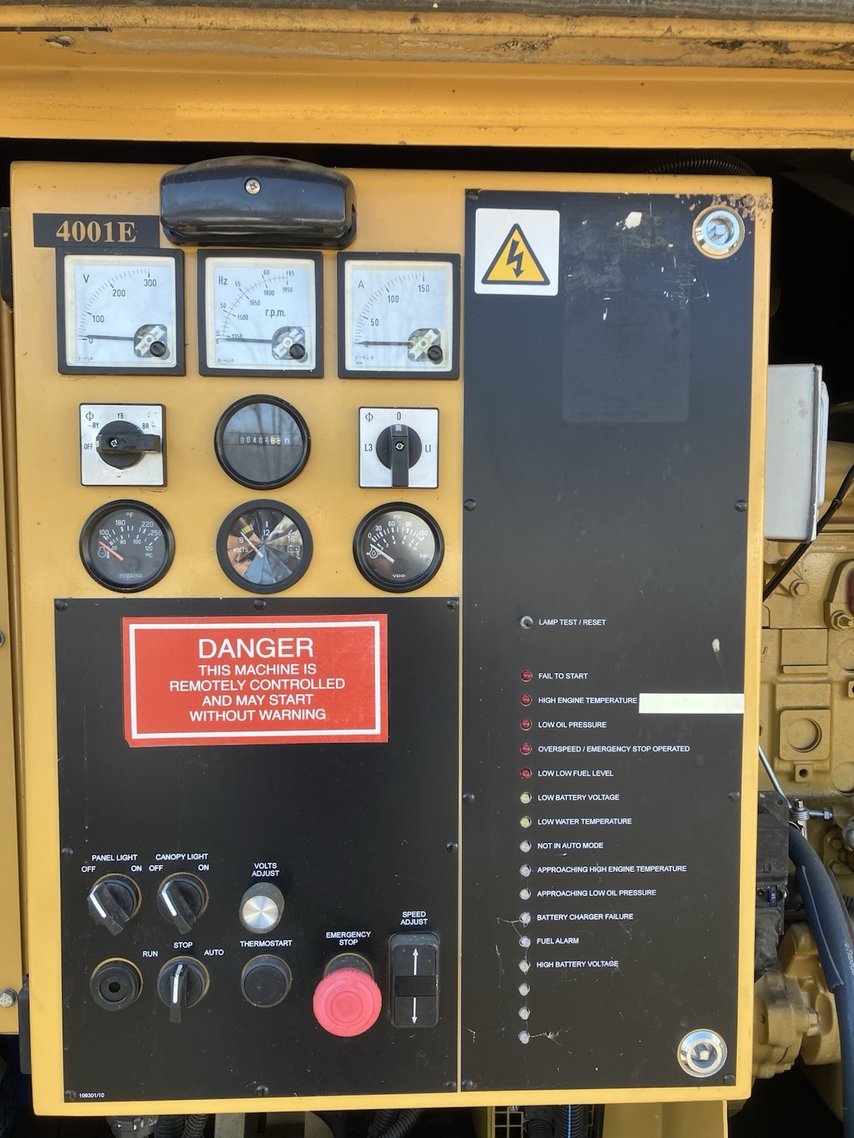 Cat Olympian 30kw Diesel Generator D30P3S 3.9 Perkins With Fuel Tank 403 Hrs PA  thumbnail 11