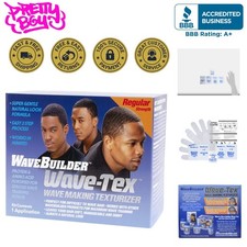 Dye-Free 3-Step Wave Texturizer Kit for Deeper Waves in Coily Hair - 8oz