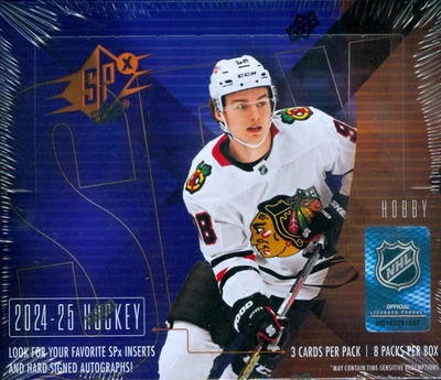 2024/25 Upper Deck SPx Hockey Factory Sealed Hobby Box