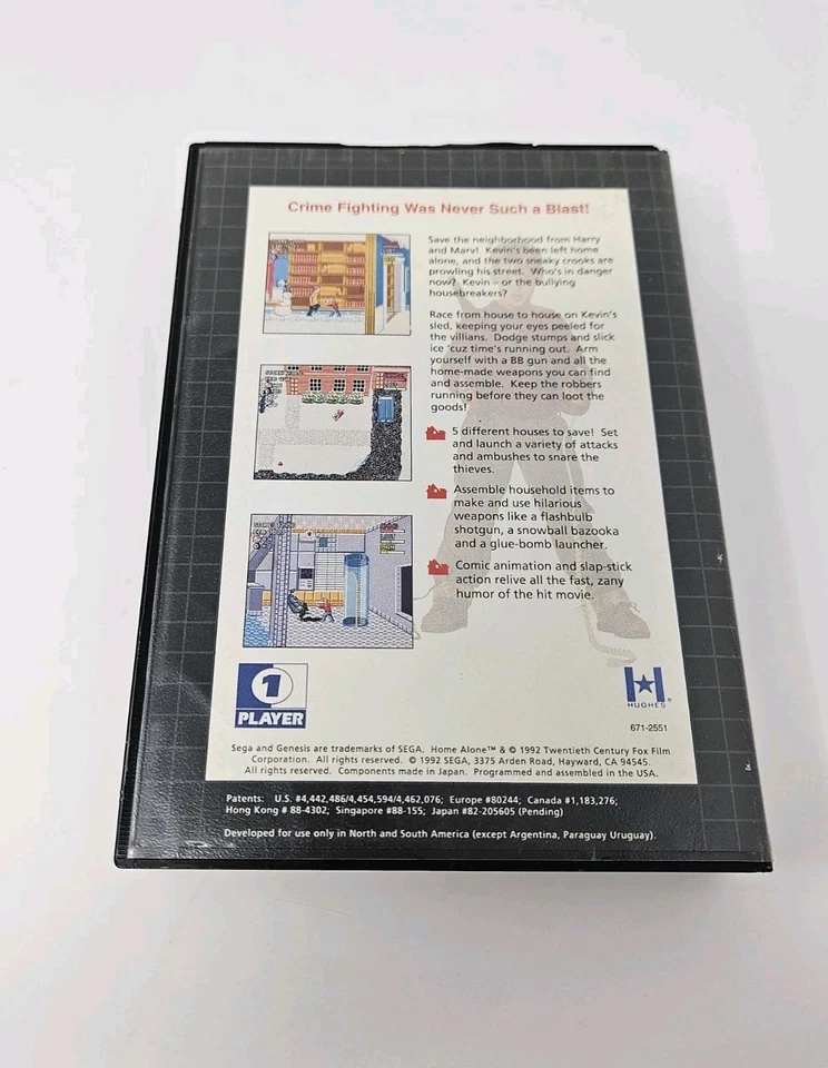 HOME ALONE SEGA GENESIS COMPLETE IN BOX - Image 4 of 4