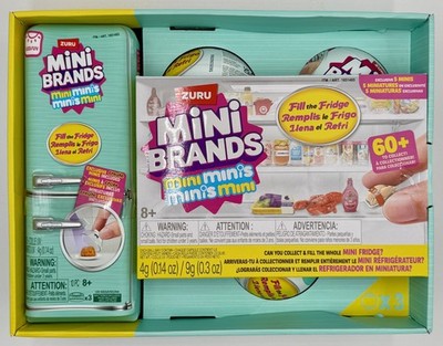 Zuru Mini Brands Mini Minis Fill the Fridge LED Fridge + 3 Balls Costco NEW