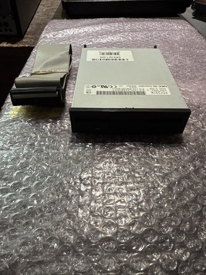 Vintage NEC FD1231M 1.44MB 3.5'' Internal IDE Floppy Disk Drive W/Cable Black