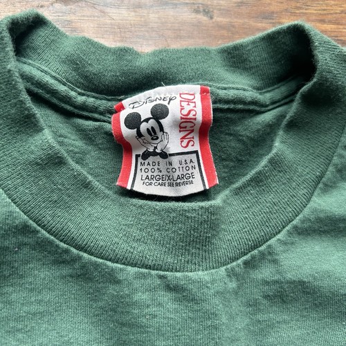 Vintage 1995 Walt Disney World Mickey Mouse T-Shirt Size L/XL AOP Graphic 90s by Disney, Size L, $24.95 - Photo 3