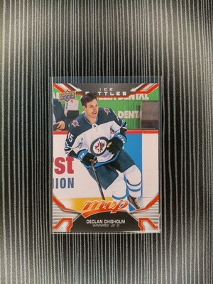 2022-23 Upper Deck MVP Hockey Declan Chisholm SP #236 Ice Battles Winnipeg
