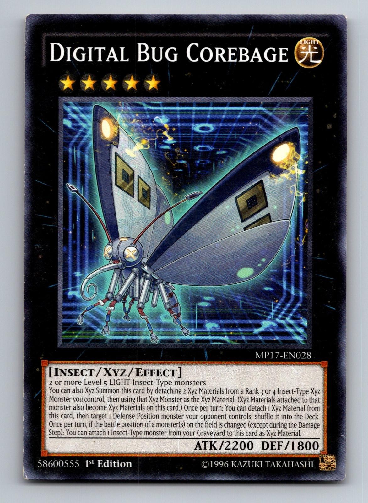 Digital Bug Corebage MP17-EN028 Common 2017 Mega-Tins Mega Pack LP 1st Edition