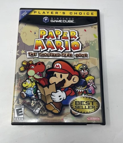 New ListingPaper Mario: The Thousand-Year Door (Nintendo Gamecube) Disc & Case (NO MANUAL)