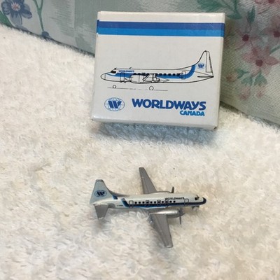 Schabak 1:600 Worldways Canada CV 440 Diecast Model Germany 933/71 EUC