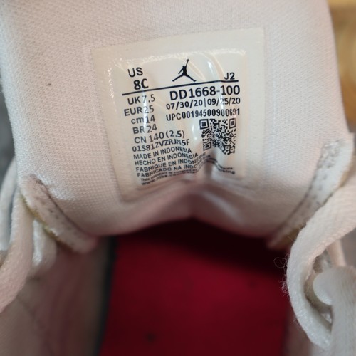 Jordan 1 Mid SE 'Helado' Niño Pequeño Talla 8C DD1668-100 - Imagen 9 de 9