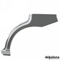 Reparaturblech KotflüGel Hinten FüR Honda Jazz Links 02-08