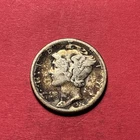 (1) Beautiful Toned Antique 1924-S Mercury Dime VF-VERY FINE NICE DETAIL