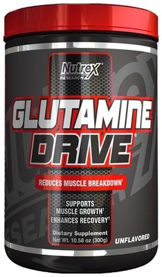 Nutrex Glutamine Drive, Unflavored - 300g (73,30 EUR/kg)
