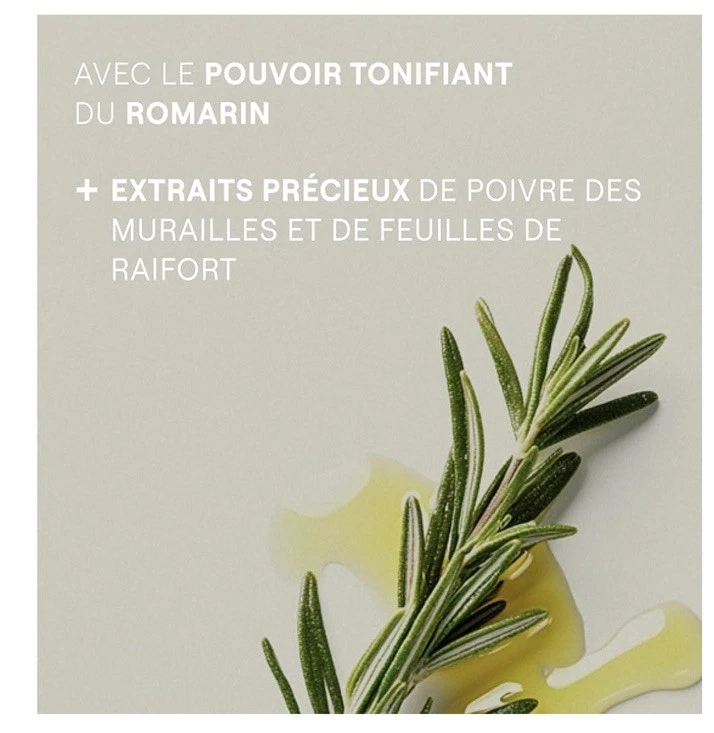 Lotion capillaire tonifiante au romarin Weleda 100ml Foto 2 de 3