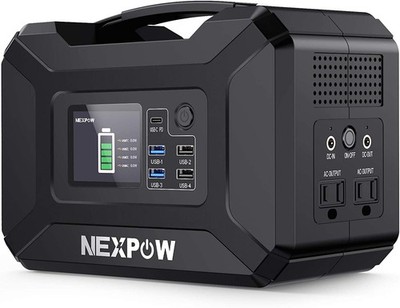 専用　NEXPOW ポータブル電源 Nexpow YP-300W Portable Solar Generator Power Station 296Watts
