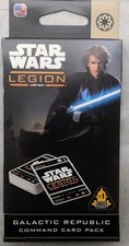 STAR WARS  LEGION ~ GALACTIC REPUBLIC COMMAND CARD PACK ~ BRAND NEW & SEALED
