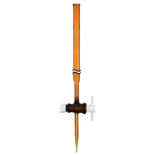 Precision 10ml-100ml Acid Alkali Burette with PTFE Piston Stopcock Glassware - Picture 19 of 19