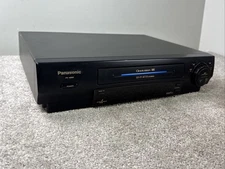 Panasonic PV-V4660 Blue Line VCR VHS DynAmorphous Metal 4-Head No Remote TESTED