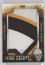 2013-14 Panini Prime Prime Colors Logo 14/18 Torey Krug #PC-TK 2u9