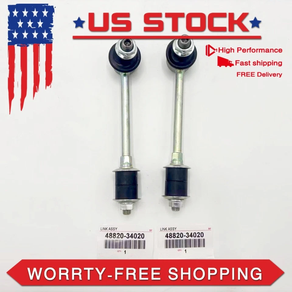 OEM Front Stabilizer Sway Bar End Links Kit for Toyota 4Runner Tundra Tacoma - Изображение 3 из 4