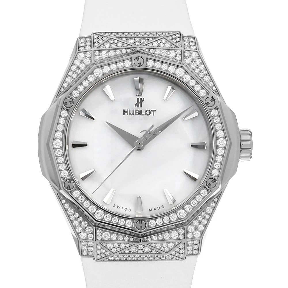 Hublot — HUBLOT Classic Fusion Orlinski Titanium White Pavé 550.NS.2200.RW.1604.0RL2...