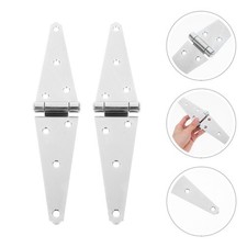 2pcs Heavy Duty Strap Hinges Replacement Door Hinges For Fence Barn Gate