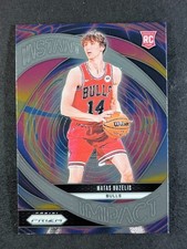 2024-25 Panini Prizm Basketball MATAS BUZELIS RC Base Set Instant Impact  #14