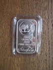 1 oz. Silvertowne Silver Bar Prospector and Donkey