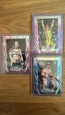 Topps Chrome WWE Set Hall Of Famer Numbers / Micheals + Hitman + Lita