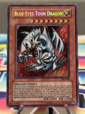 Yu-Gi-Oh! TCG Blue-Eyes Toon Dragon Spell Ruler SRL-000 Secret Rare ...