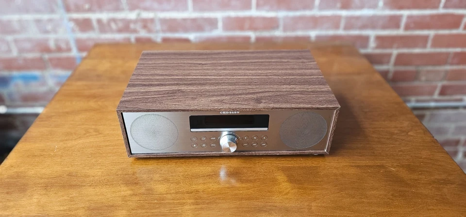 Crosley Fleetwood Radio CD Player - Walnut CR3501A-WA - Open Box Savings! - Image 3 of 4