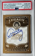  Topps Archie Manning Auto PSA 10